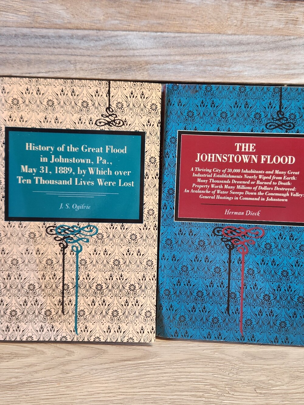 The Johnstown Flood 2 Official Books Paperbacks Price Firm Buy It Now